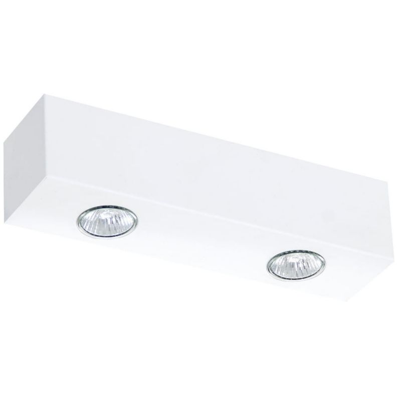 Kinkiet ścienny Aldex Brasco biały 2 x GU10 x 60W IP20 wym: 8 x 32 x 8 cm - 1 szt.