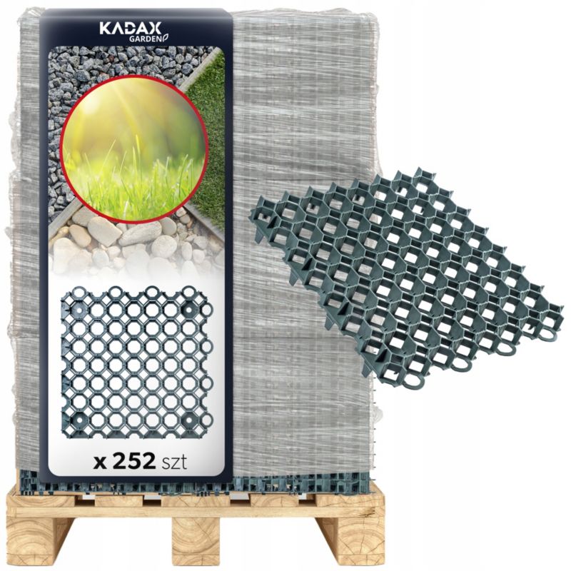 Kratka Trawnikowa KADAX Parkingowa 50x50cm 252szt. 63m2 252szt.