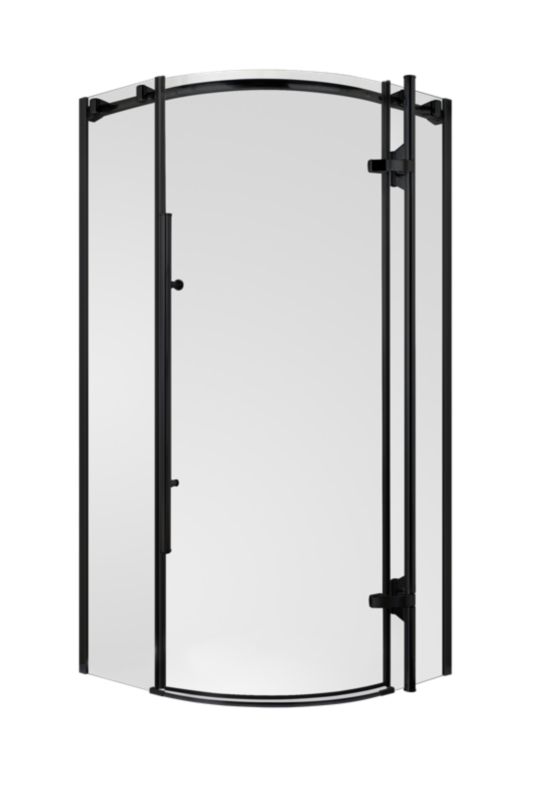 Kabina prysznicowa FERRARA Kabi 80x80 czarna R55 bez brodzika 1 szt.