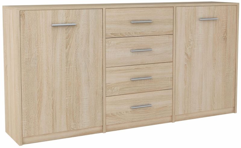 Komoda Matkam szafka bodo 180 cm 2D4S ufc dąb sonoma 1 szt.