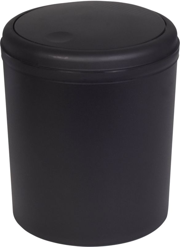 Kosz na śmieci Bisk 5L czarny