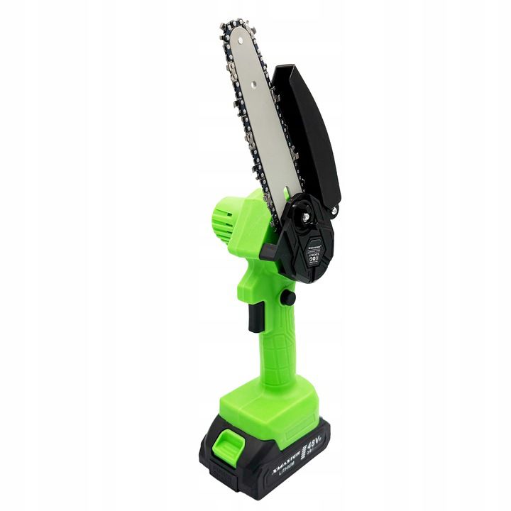 Piła łańcuchowa XMaster akumulatorowa mini pilarka gałęziówka 2xakumulator duży zestaw 1 szt