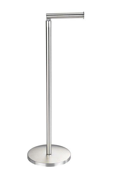 Stojak na papier toaletowy Wenko inox 2w1 z uchwytem, stal nierdzewna, 55 cm, 1 szt.
