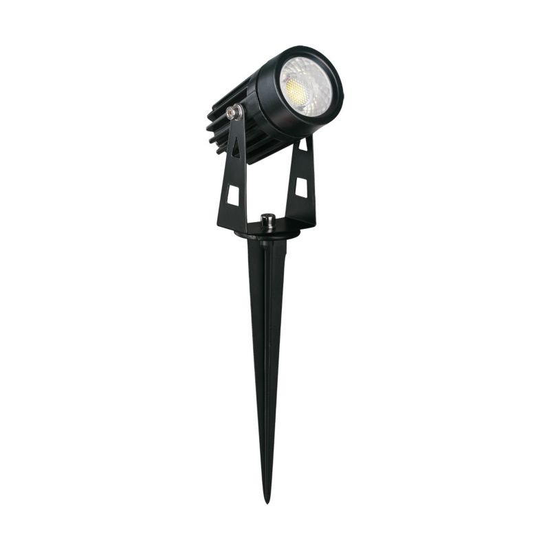 Lampa gruntowa wbijana Struhm Plant czarna LED 3W 4200K 180lm IP65 wym: 25,2 x 4,2 x 7,7 cm aluminium - 1 szt.