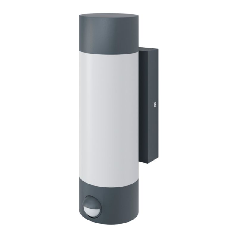 Kinkiet ogrodowy GoodHome Callisto S z czujnikiem ruchu 800 lm IP44 grafitowy