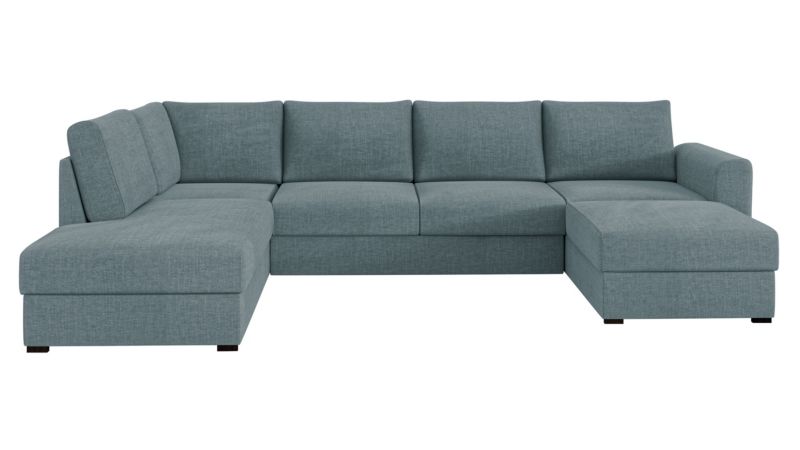 Narożnik z funkcją spania MIRJAN 24 Wilma Premium lewy gołębi szary 1 szt.