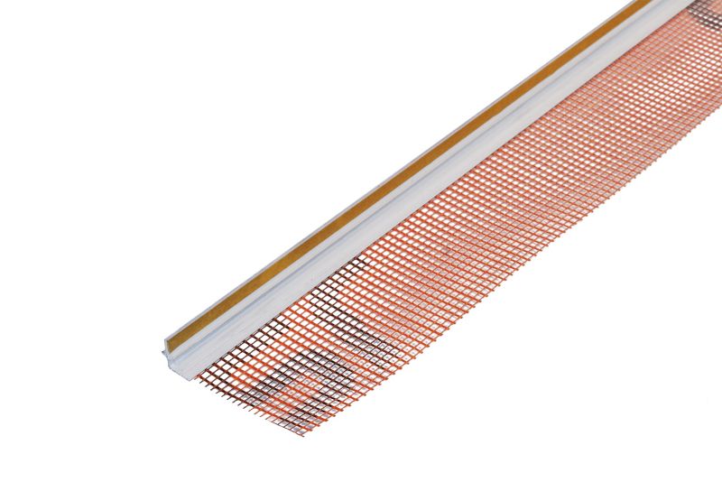 Listwa dylatacyjna okienna z siatką 3 mb