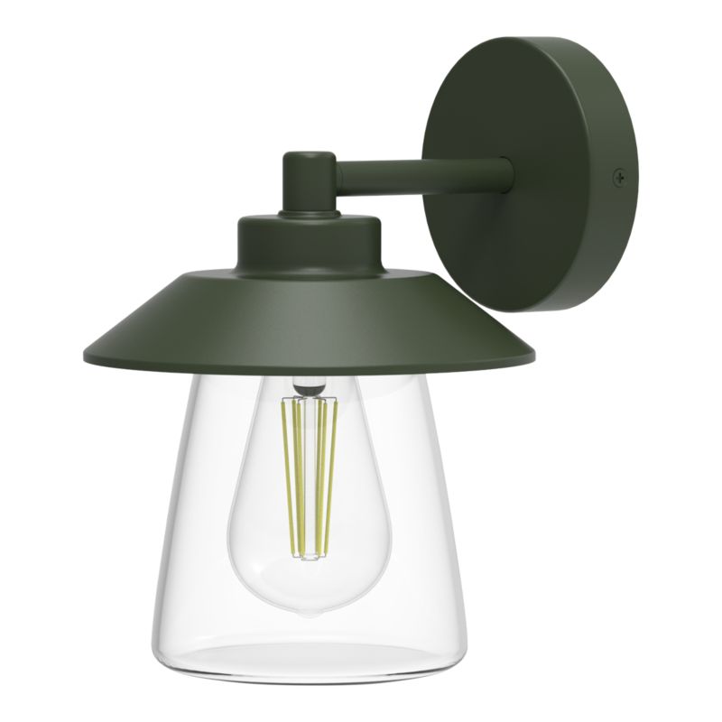 Kinkiet ogrodowy GoodHome Kebel 1 x E27 zielony