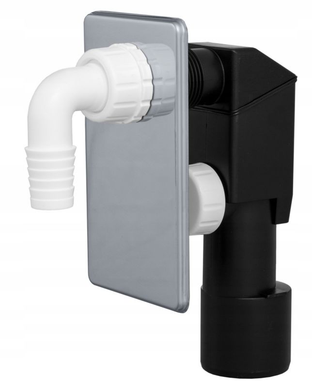 Syfon Pralkowy Podtynkowy Chromowany SPp/t-CH Granitan 1 szt.