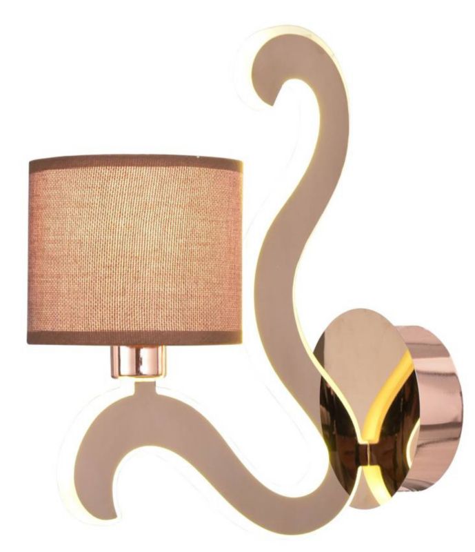Kinkiet ścienny Candellux Ambrosia miedź-brązowy 2 x E14 x 40W IP20 wym: 30 x 10 x 26 cm - 1 szt.