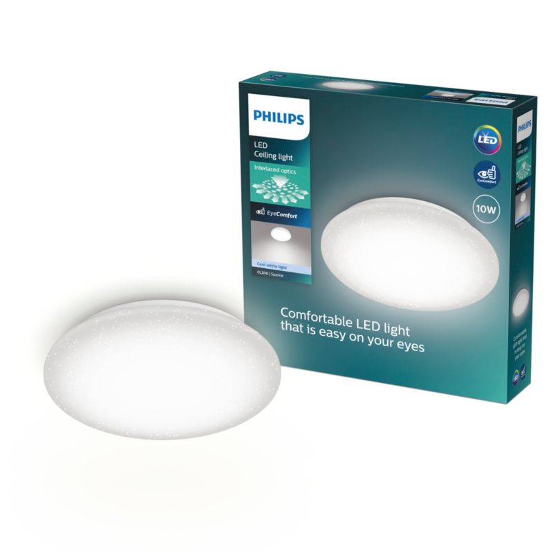Plafon LED Philips Lampa Sufitowa 10W 1100lm 4000K Efekt Gwiazd 1 szt.
