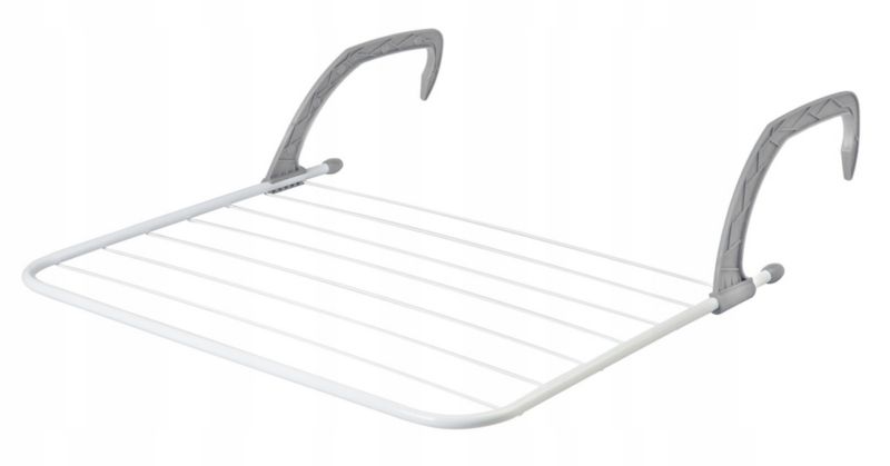 Suszarka Na Pranie KADAX Balkonowa Na Grzejnik Kaloryfer Składana Lekka Ścienna 1szt.