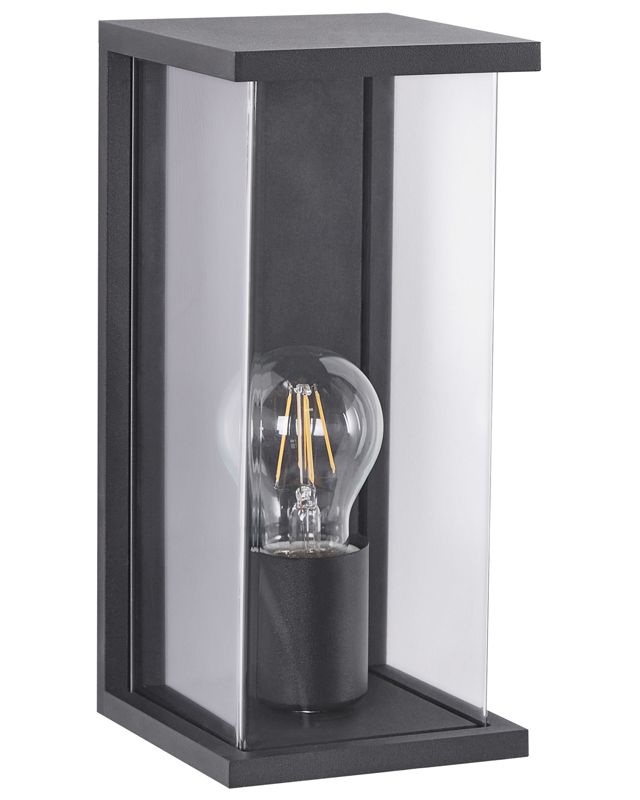 Lampa ścienna ogrodowa Wakal Czarny 1 szt.