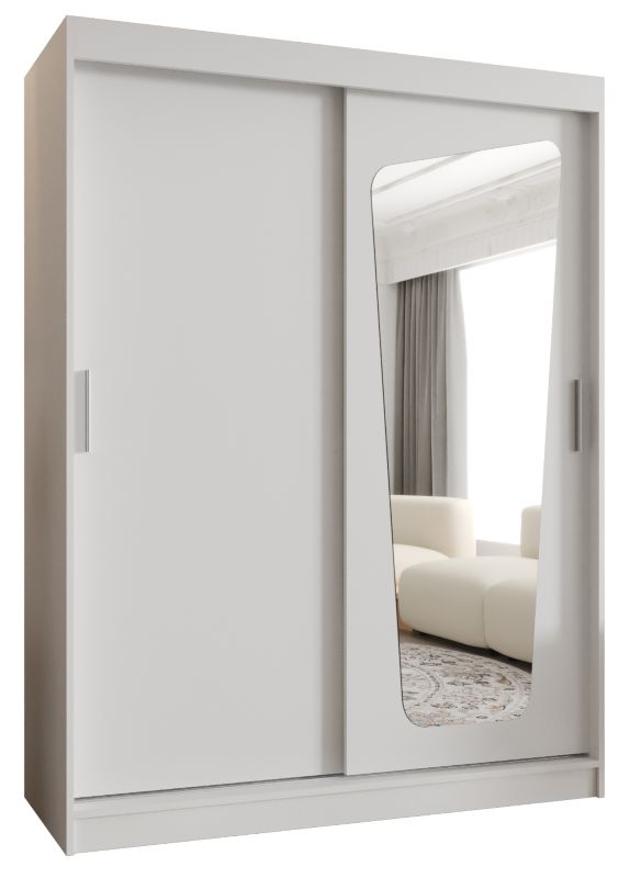 Szafa przesuwna Garderoba Abiks MOKA 150 biały mat 1 szt.