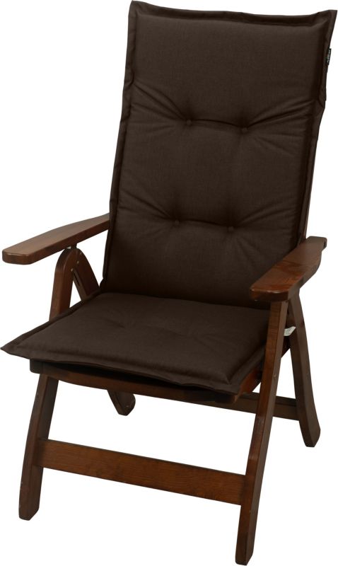 Poduszka na fotel krzesło ogrodowe AMPO brązowy 1 szt