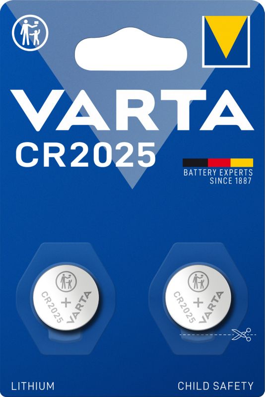 Baterie VARTA CR2025 2 szt.
