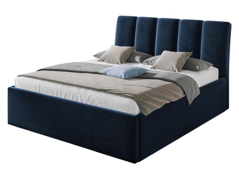 Łóżko tapicerowane MIRJAN 24 Sensi 160x200 beżowy 1 szt.