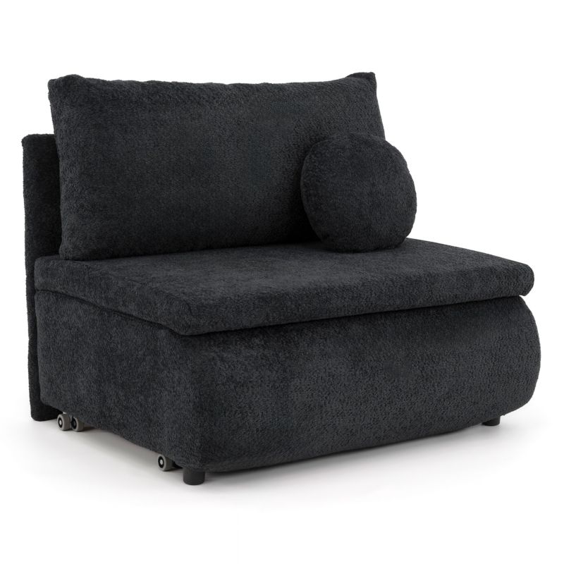 Sofa z funkcją spania MebleMWM PETITE 80 anthology 19 boucle poduszka w zestawie 1 szt.