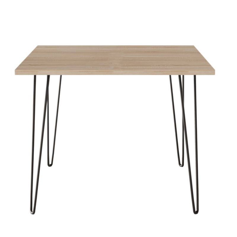 Stół KOLM kwadratowy 90 x 90 cm HAIRPIN Dąb Sonoma 1szt.