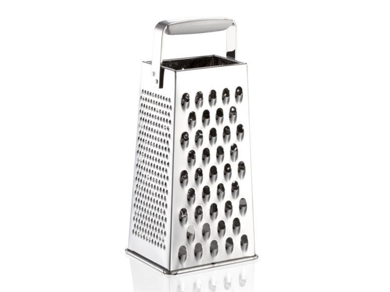 Tarka kuchenna Leifheit czterostronna stalowa, nierdzewna, z uchwytem, 1 szt.