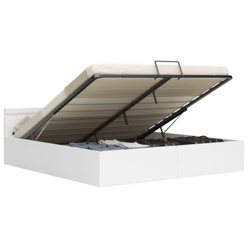 Łóżko tapicerowane WaszeMeble 180x200 cm biała WM-285551 1 szt.