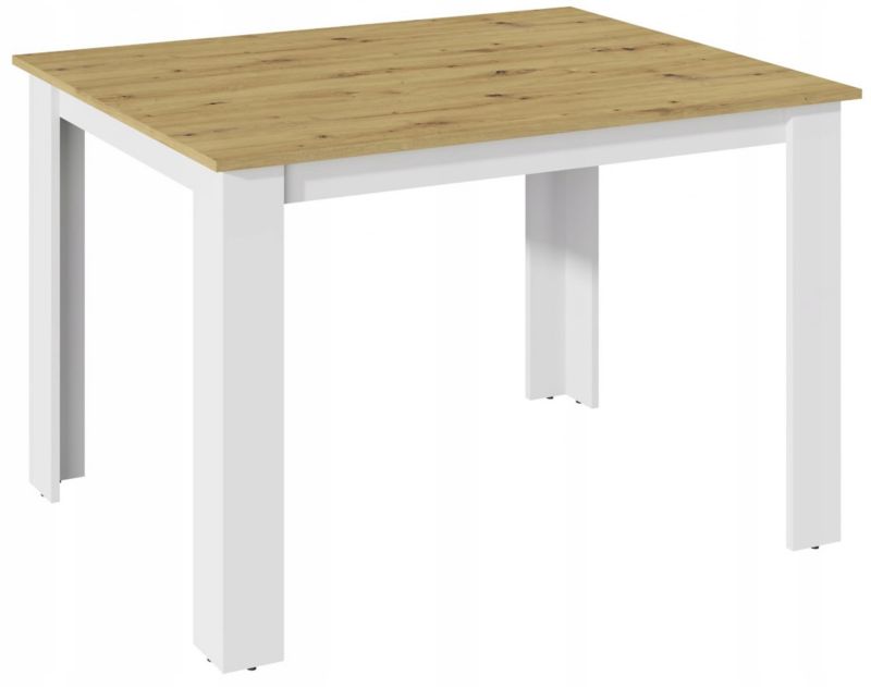 Stół Matkam Kongo 120x80 cm ufc artisan-biały 1 szt.