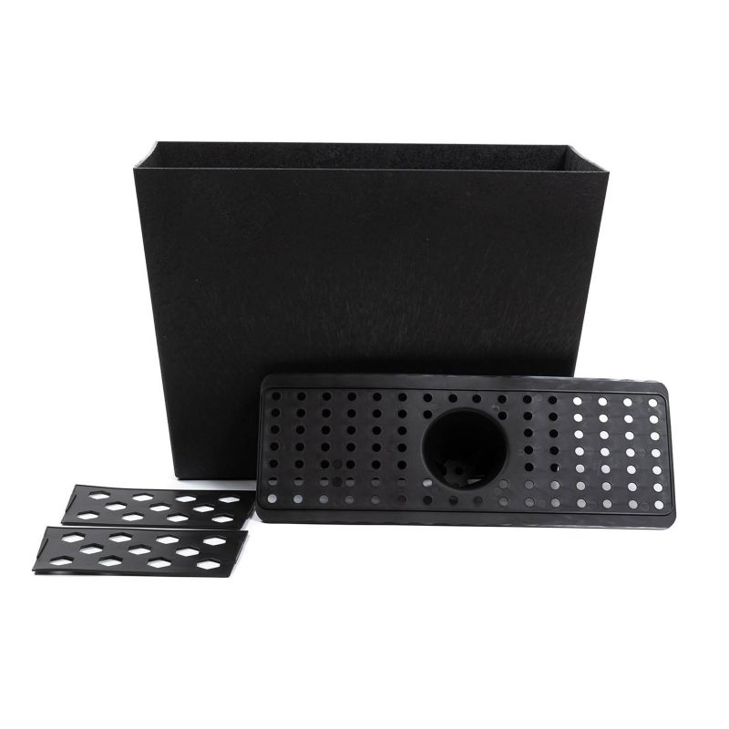 Donica 71x33x50 cm Sonata Trough Multy Home czarna 1 szt