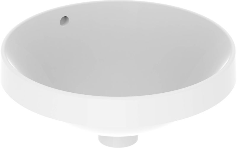Umywalka wpuszczana Geberit Variform 40 cm okrągła biała
