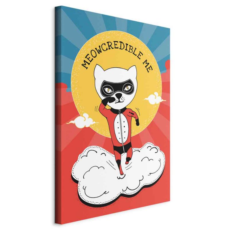 Obraz Artgeist Szanowny kot 80 x 120 cm flizelina 1 szt