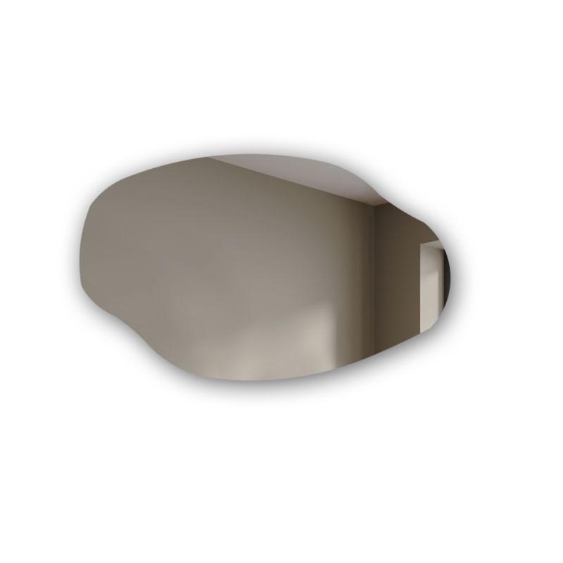 Lustro Łazienkowe podświetlane LED nieregularne na wymiar 74x54 cm OBK221 1szt.