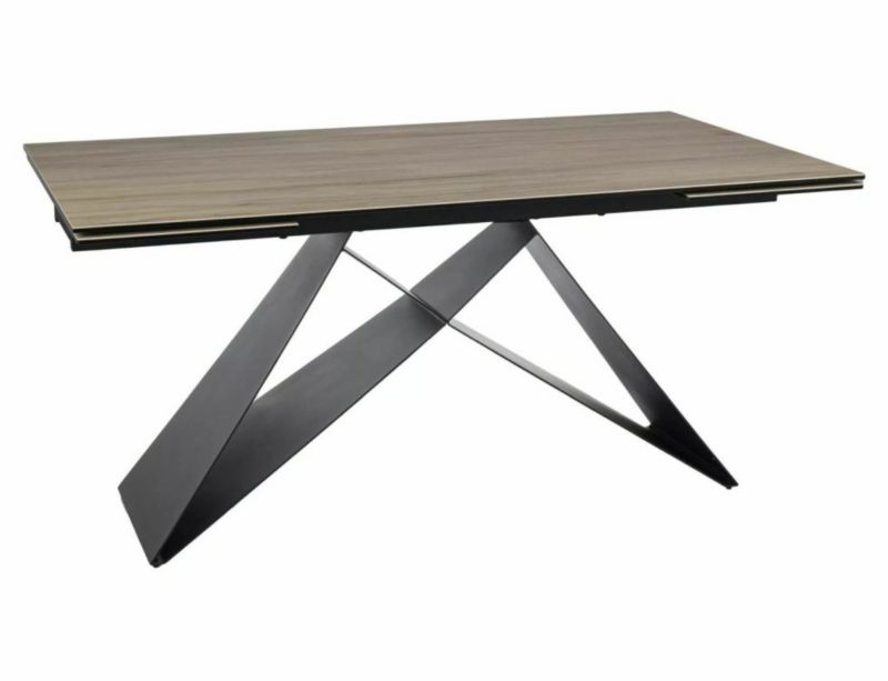 Stół Signal rozkładany WESTIN CERAMIC 160(240)x90 jasny brąz mat sabbia 1 szt