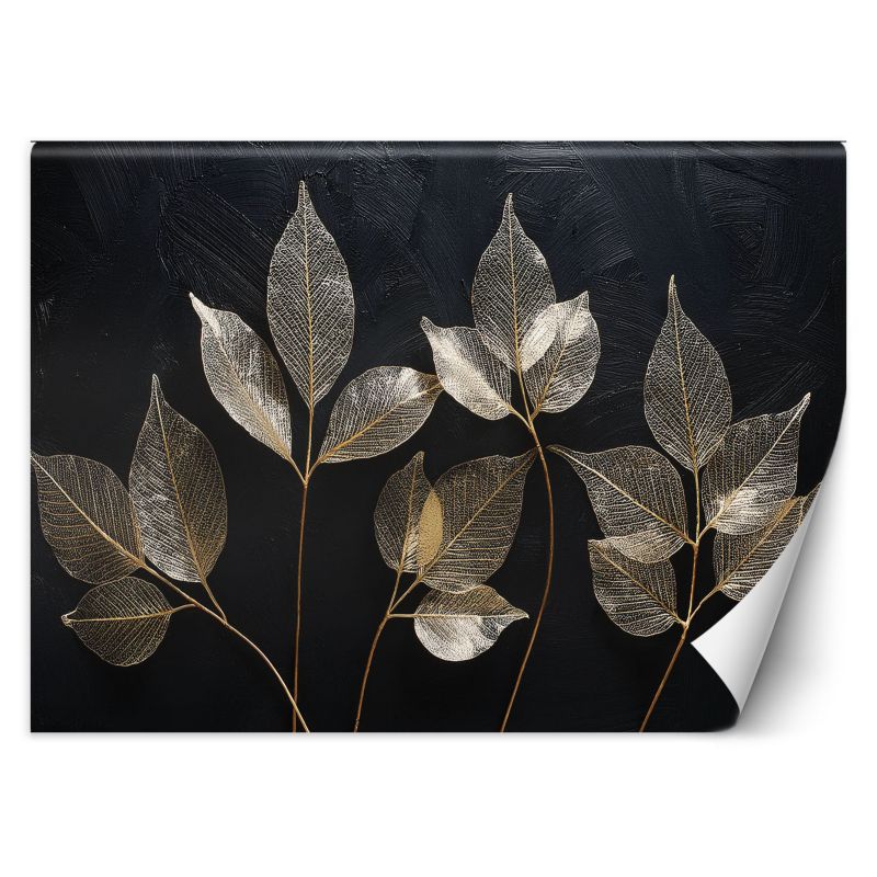 Fototapeta Feeby Minimalizm Liście Rośliny Glamour Abstrakcja 150x105 1 szt