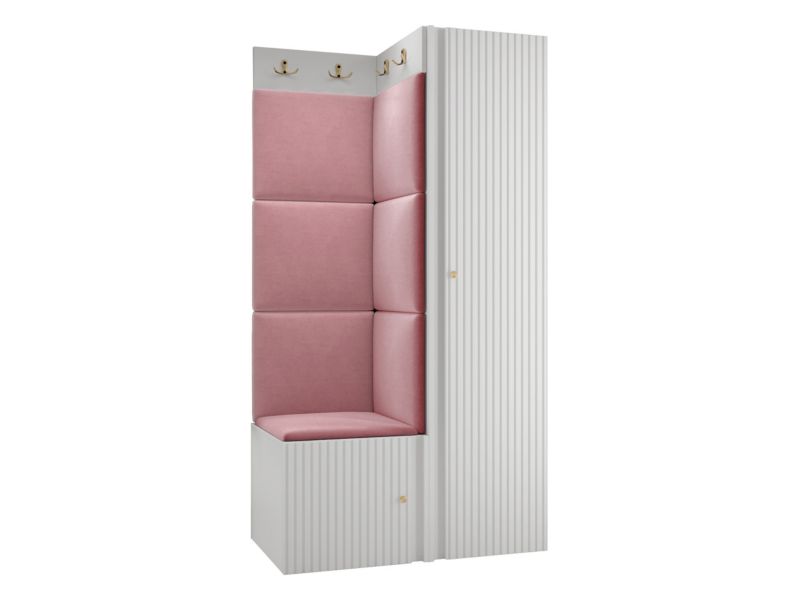 Zestaw MIRJAN 24 Orion Ryfel Slim XXV biały + różowy 1 kpl.