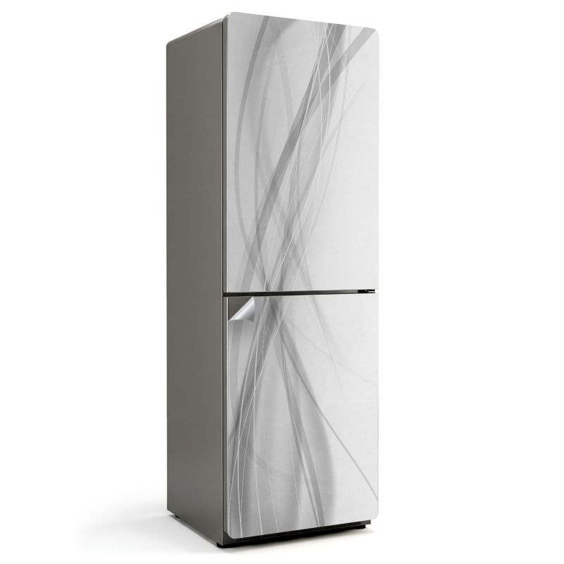 Naklejka na lodówkę Wallfluent 60x180 cm Abstrakcyjne fale linii 1 szt.