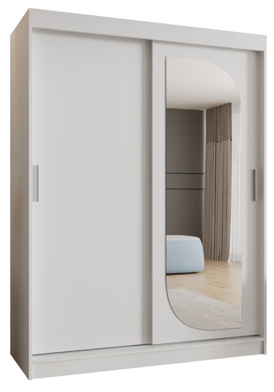 Szafa przesuwna Garderoba Abiks LUCY 150 biały mat 1szt.