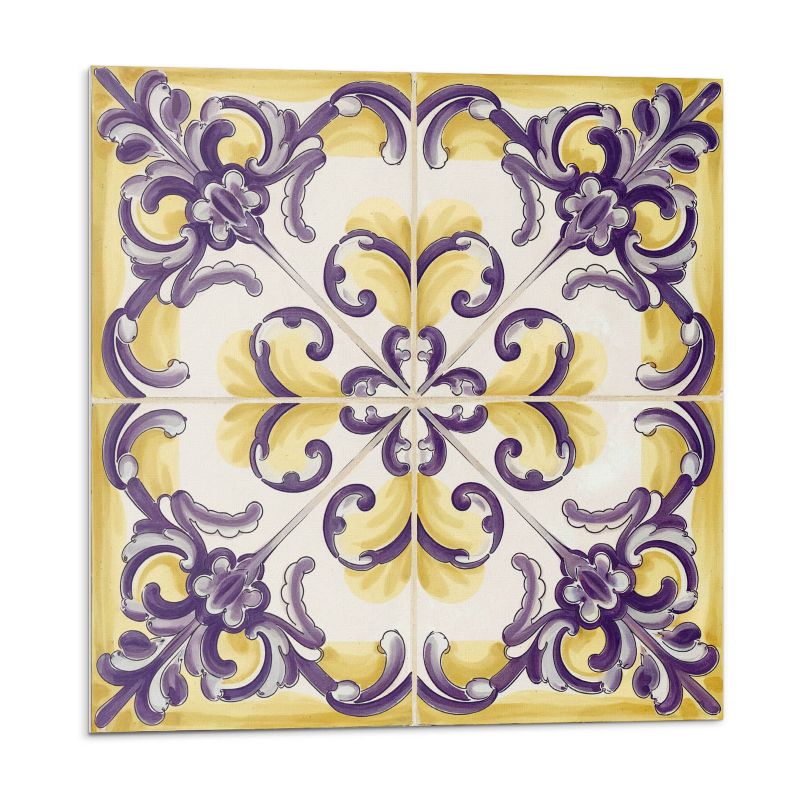 Kafelki samoprzylepne Wallfluent 50x50 cm Ornamentowane kafle w eleganckim wydaniu 4 szt.