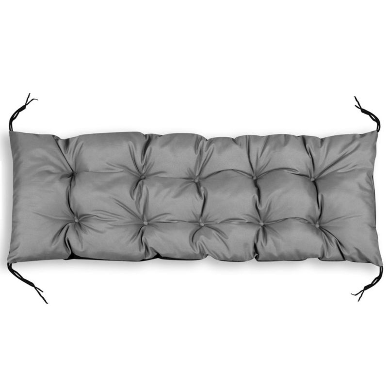 Poduszka EDANTI Na Meble Z PaletWodoodporna Szara 120x40cm 1 szt.