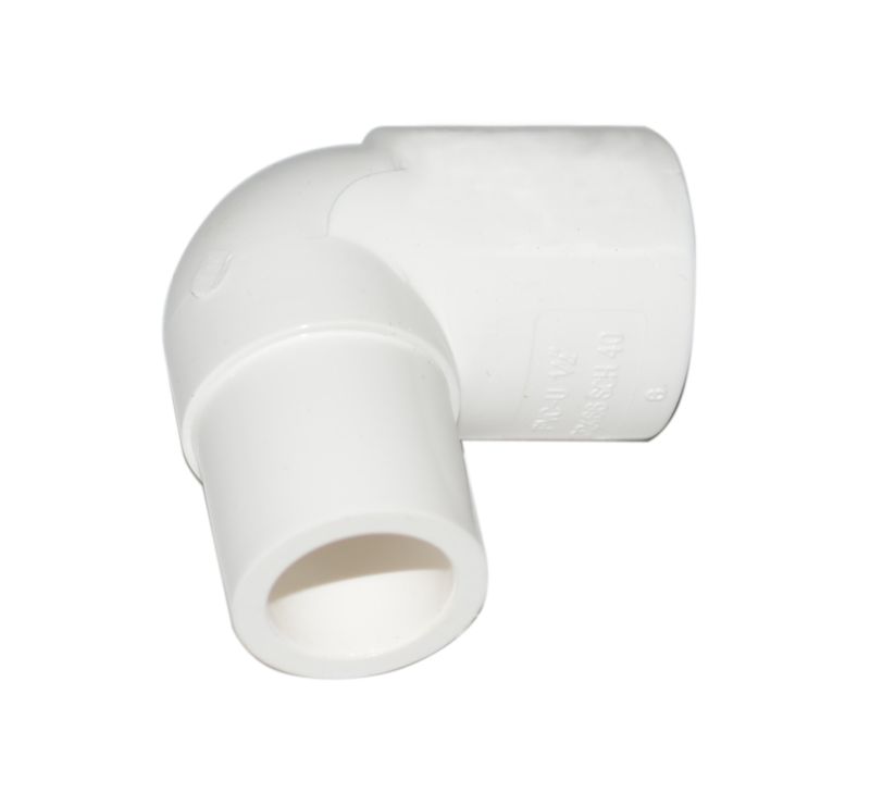 Kolanko nyplowe PVC USMetrix 3/4" KW/KW