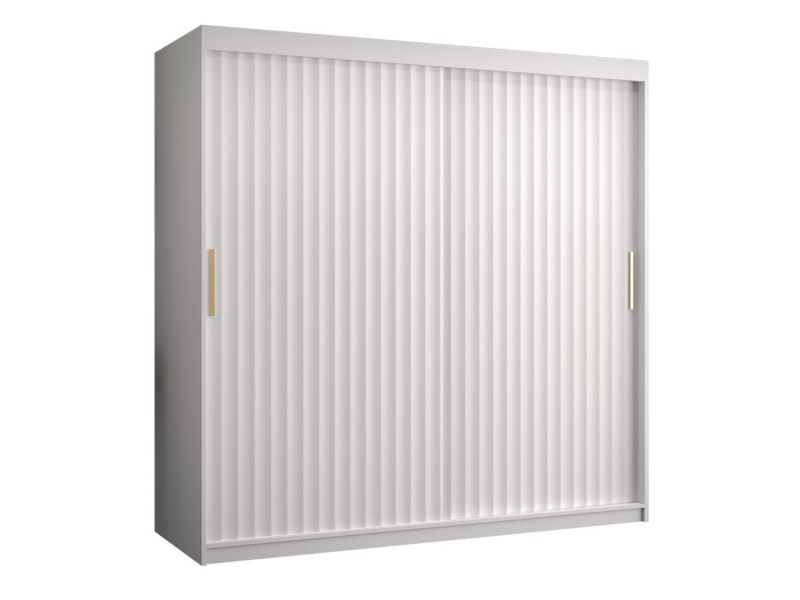 Szafa przesuwna MIRJAN 24 Riflo Wave 1 180 biały 1 szt.