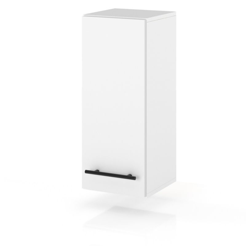 Szafka Kuchenna Hurtownia-Mebli Wisząca W20 sPremium 20cm Biały Mat Biały Mat 20x32x72 cm 1szt.