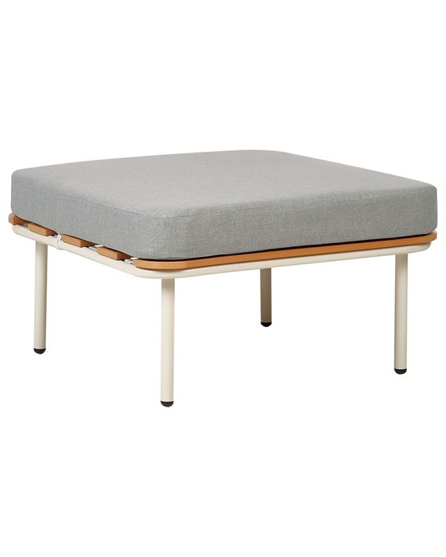 Otomana ogrodowa Senise Metal Szary 1 szt.