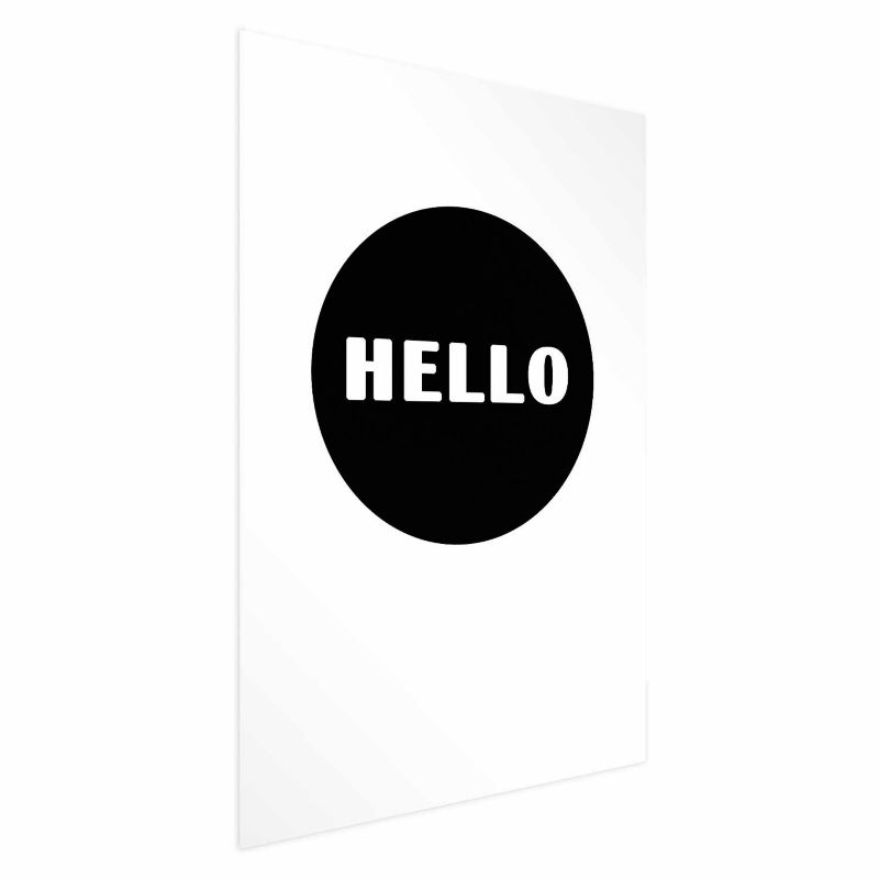 Plakat Artgeist Na dzień dobry 40x60 cm bez ramy 1 szt