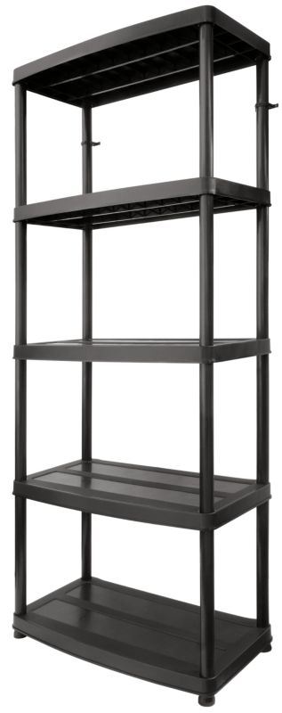 Regał plastikowy wciskany DRABEST 5 półek, nośność 250kg 1 szt.