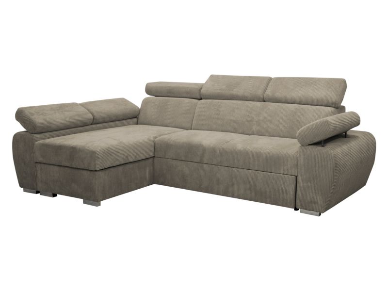 Narożnik z funkcją spania MIRJAN 24 Boston 2RLC lewy LC+2R cappuccino 1 szt.