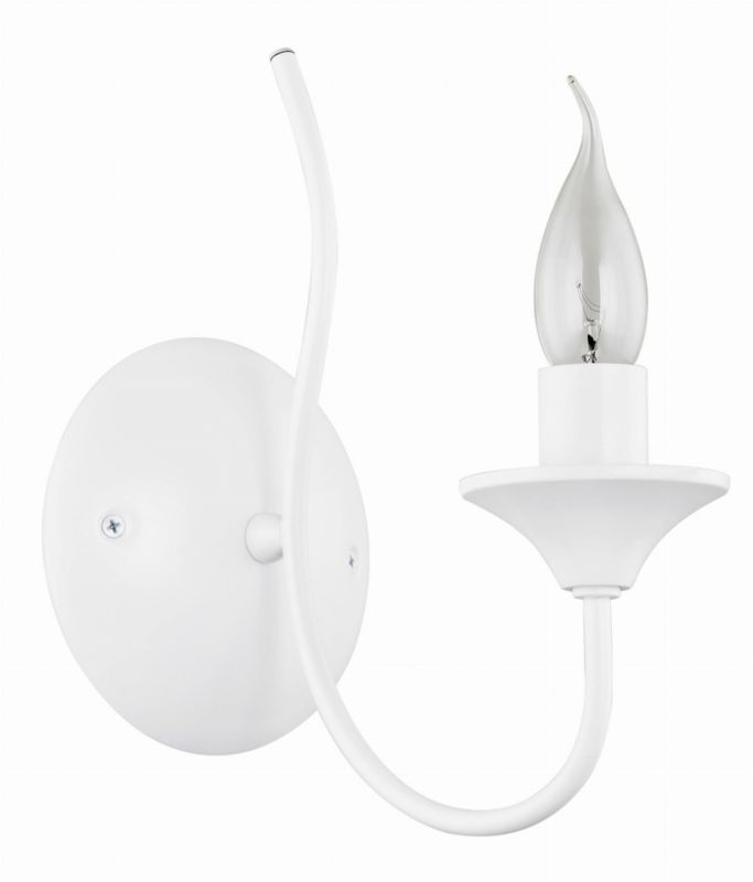 Kinkiet ścienny Alfa Unity biały 1 x E27 x 60W IP20 wym: 26 x 13 x 22 cm - 1 szt.