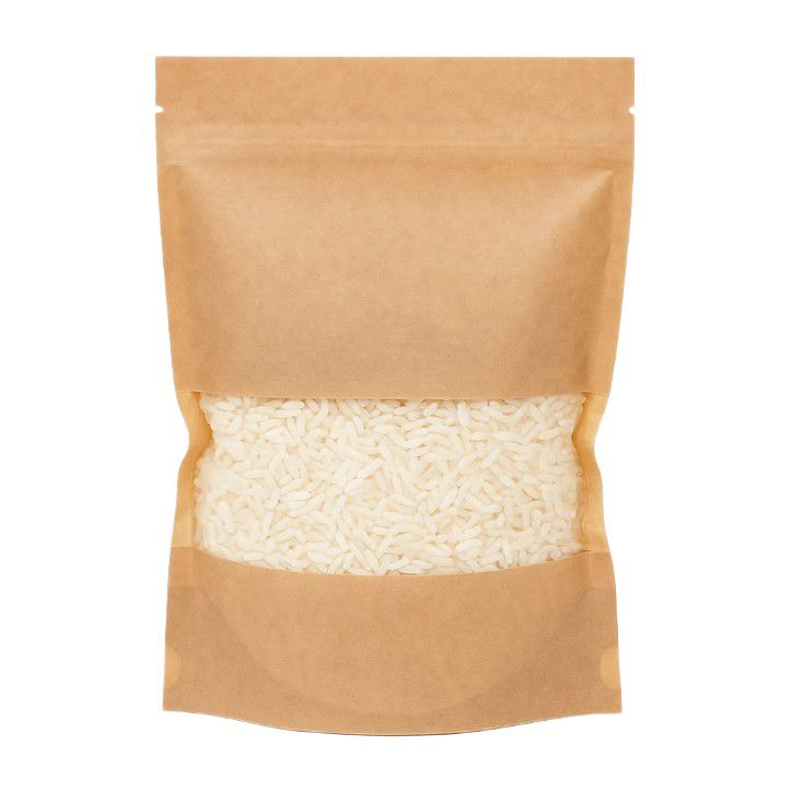 Doypack Neopak ECO KRAFT - Małe Okno - 750ml - 100 szt.