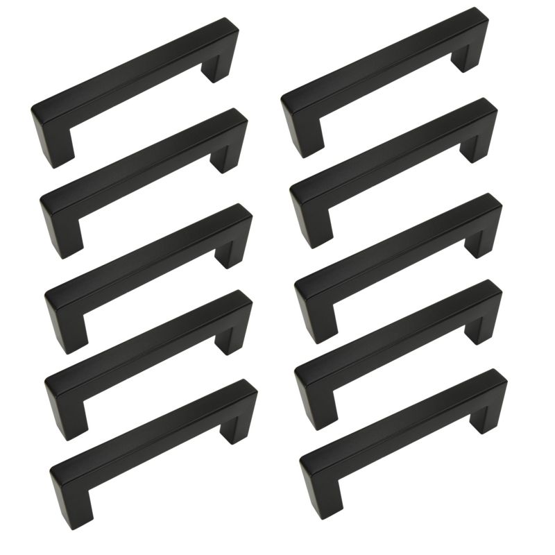 Uchwyt meblowy klasyczny B&B 96 mm czarny 10 szt