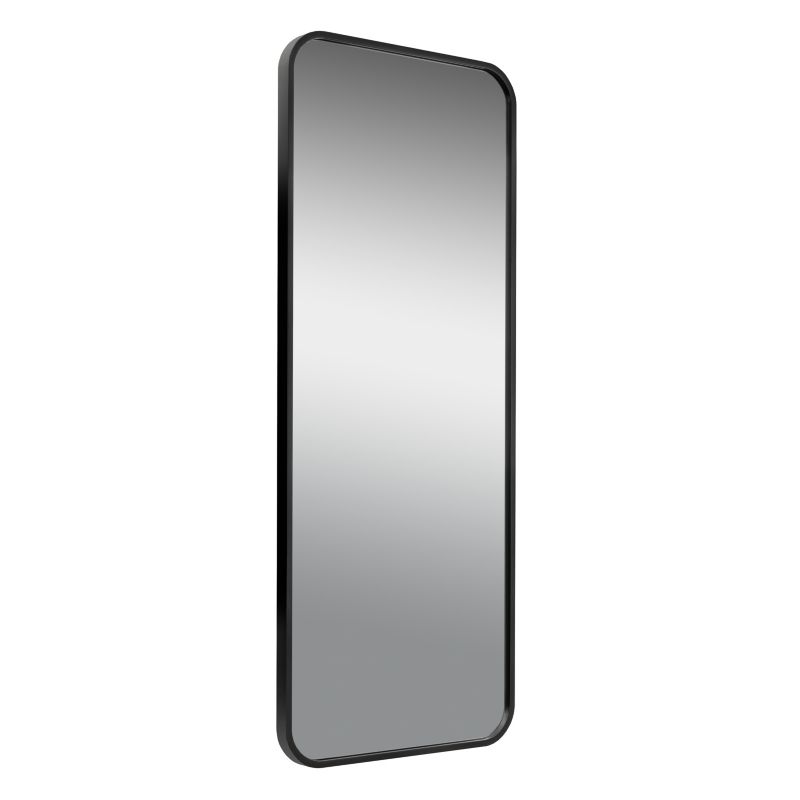 Lustro prostokątne BD art 40x100 cm w czarnej ramie łazienkowe 1 szt.