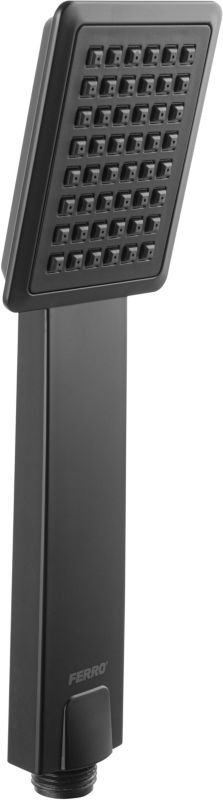 Słuchawka prysznicowa Ferro Sinus 1-funkcyjna czarna