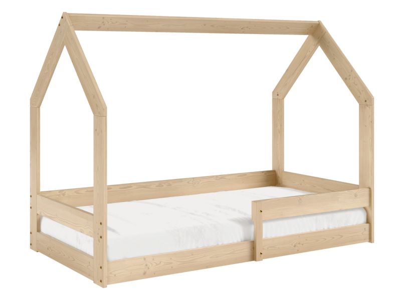 Łóżko dziecięce domek MIRJAN 24 Pola sosna 80x160 1 szt.